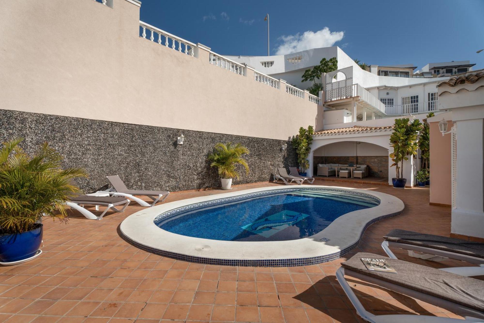 Villa Marbella-Private Heated Pool And Breathtaking View Costa Adeje  Luaran gambar